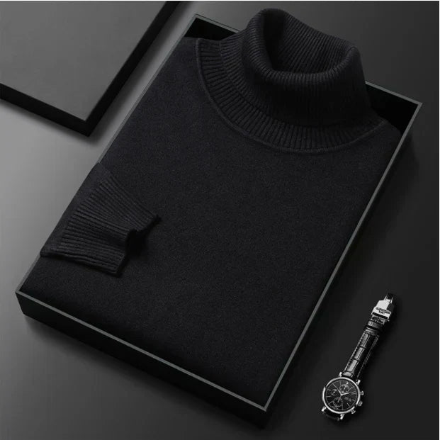 Men's Solid Color Premium Sweater