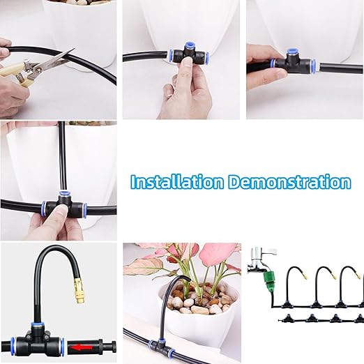 🔥Summer Promotion 50% OFF -🚿360° Curved Garden Automatic Irrigation System