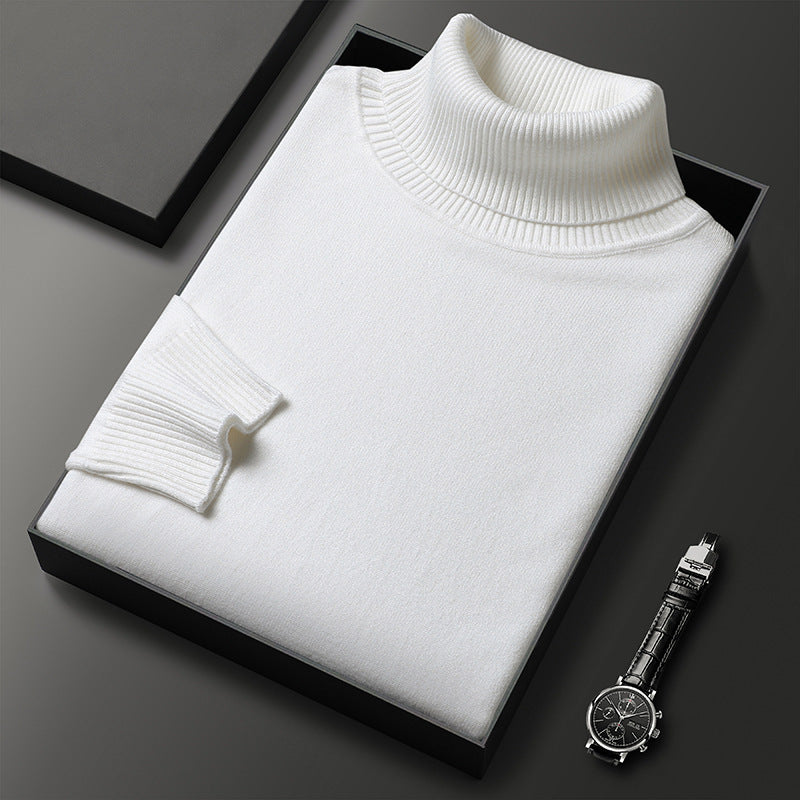 Men's Solid Color Premium Sweater