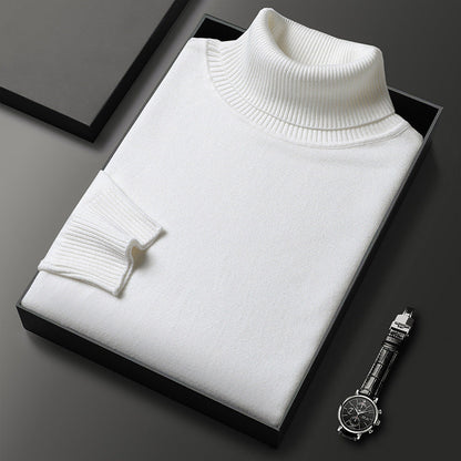 Men's Solid Color Premium Sweater