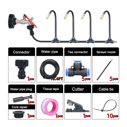 🔥Summer Promotion 50% OFF -🚿360° Curved Garden Automatic Irrigation System