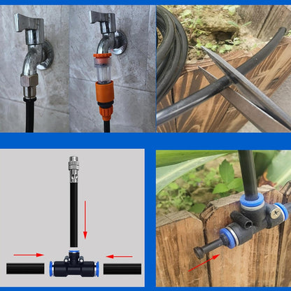 🔥Summer Promotion 50% OFF -🚿360° Curved Garden Automatic Irrigation System