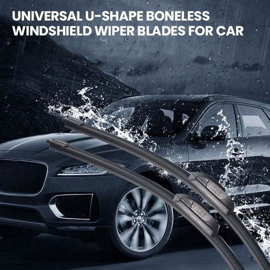 2024 New universal U-shaped boneless car windshield wiper blades